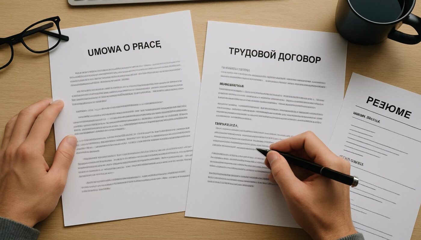 Как грамотно перевести польские кадровые документы, трудовые договоры и резюме на русский язык