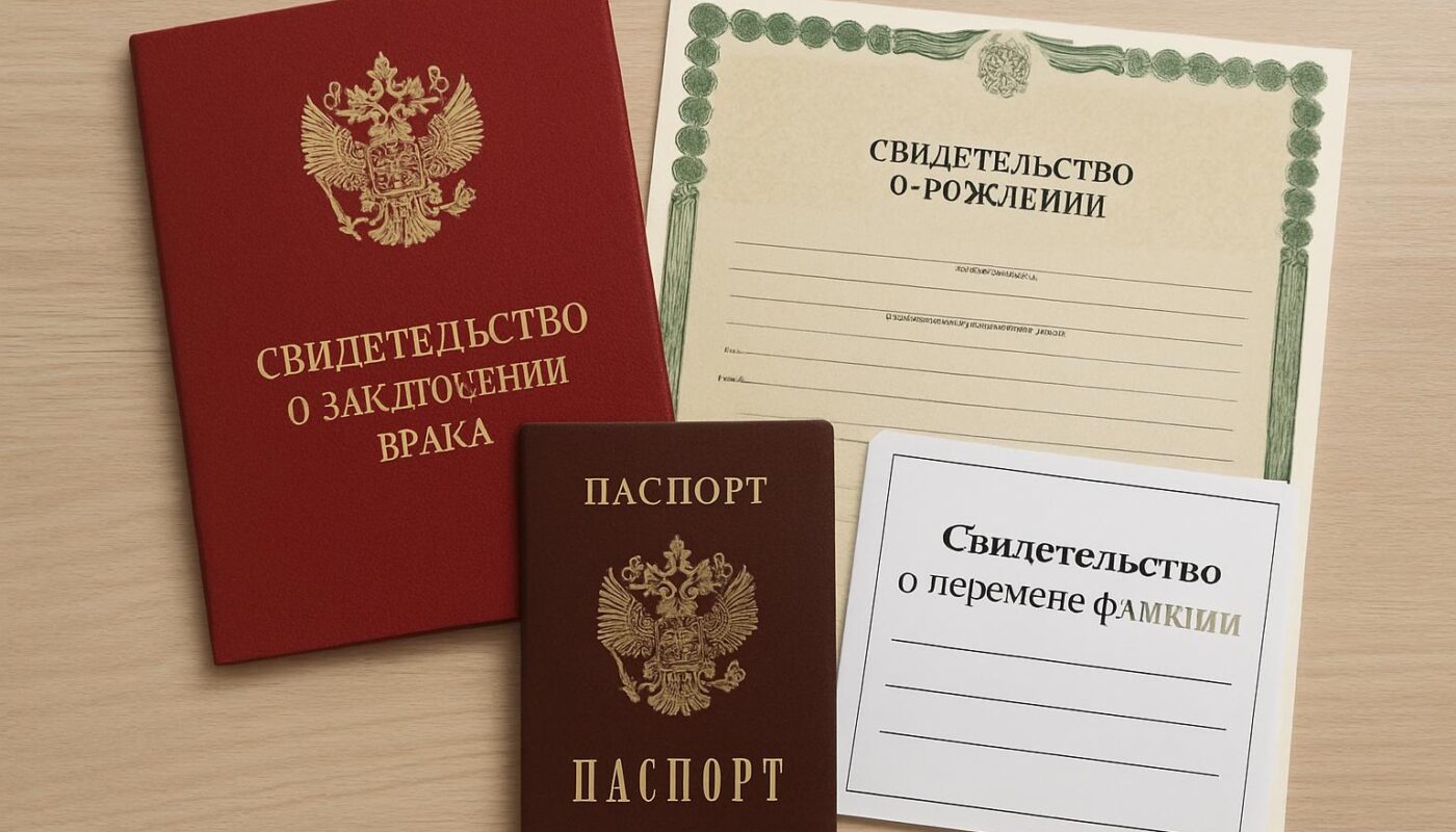 Как сменить фамилию через ЗАГС: полный гид по нужным свидетельствам и документам