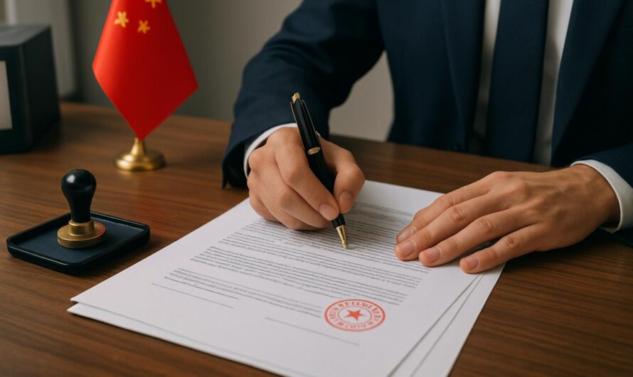 Как правильно оформить нотариальный перевод документов для Китая: практическое руководство